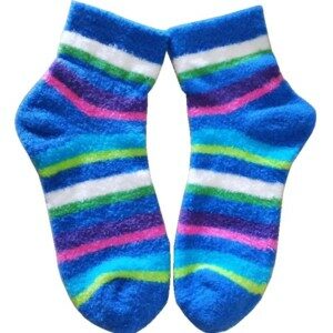 Fuzzy 1/4-Crew Socks