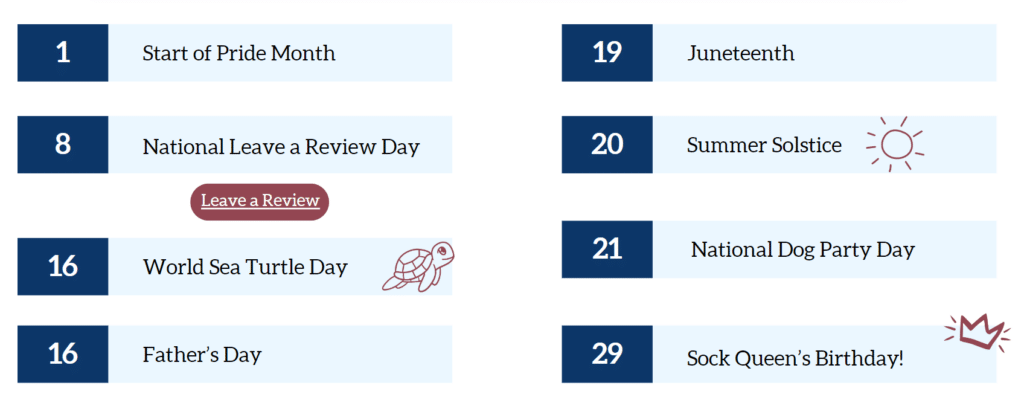 June Events