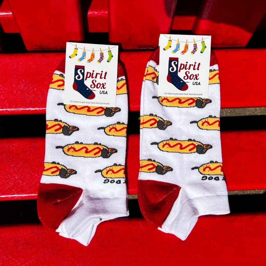 Custom Hot Dog Socks